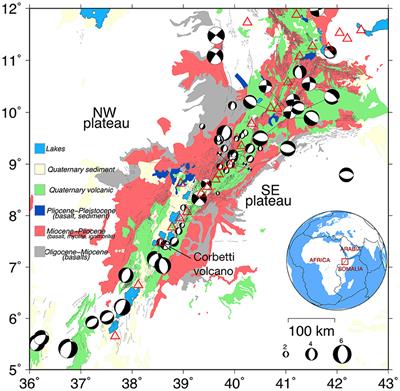 Thermo-Rheological Properties of the Ethiopian Lithosphere and Evidence for Transient Fluid Induced Lower Crustal Seismicity Beneath the Ethiopian Rift